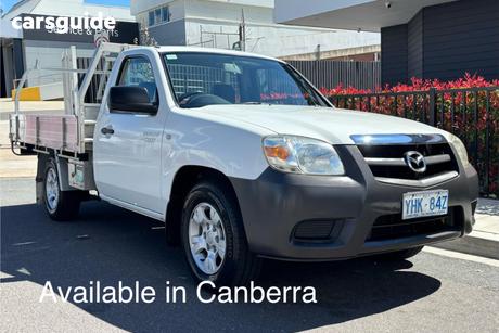White 2011 Mazda BT-50 Cab Chassis Boss B2500 Dx