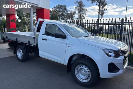 White 2025 Isuzu D-MAX Cab Chassis Sx (4X2) High-Ride