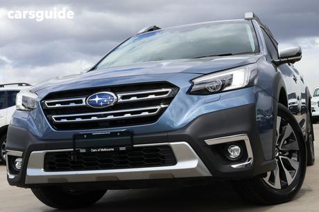 Blue 2023 Subaru Outback Wagon Awd Touring