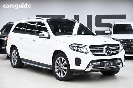 White 2017 Mercedes-Benz GLS350 Wagon D 4Matic