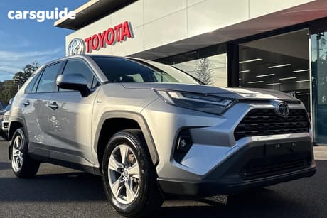 Silver 2025 Toyota RAV4 Wagon Gx (2Wd) Hybrid