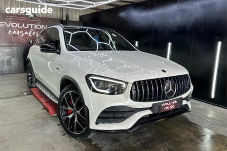 White 2021 Mercedes-Benz GLC43 Wagon 4Matic