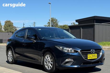 Blue 2014 Mazda 3 Hatchback Touring