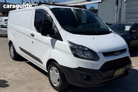 White 2018 Ford Transit Custom Van 340L (Lwb)