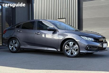 Grey 2019 Honda Civic Sedan Vti-L
