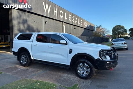 White 2023 Ford Ranger Double Cab Pick Up Xlt 2.0 (4X4)