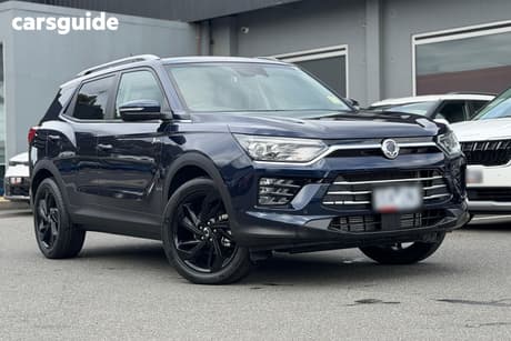 Blue 2024 Ssangyong Korando Wagon Ultimate Ltd