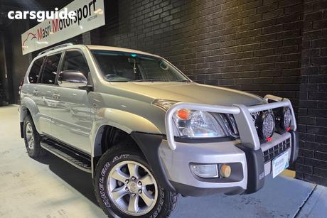 Silver 2008 Toyota Landcruiser Prado Wagon Gxl (4X4)
