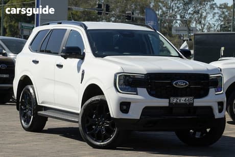 White 2026 Ford Everest Wagon Sport (4Wd)