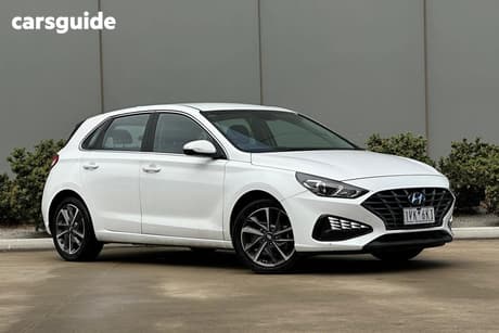 White 2022 Hyundai I30 Hatchback Active