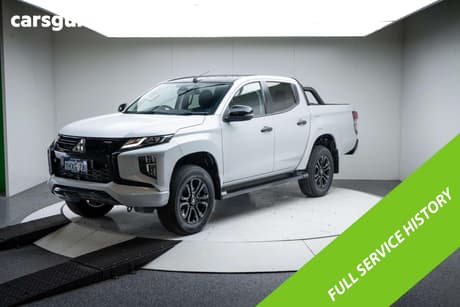 White 2023 Mitsubishi Triton Double Cab Pick Up Gsr (4X4)
