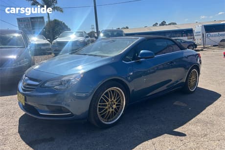Blue 2015 Holden Cascada Convertible