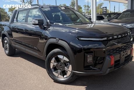Black 2026 KGM Musso Ute Tray EV AWD 4X4