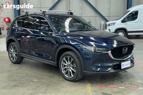Blue 2020 Mazda CX-5 Wagon Akera (4X4)