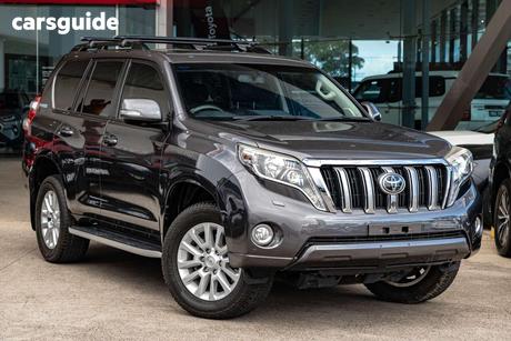 Grey 2016 Toyota Landcruiser Prado Wagon Kakadu (4X4)