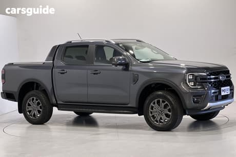 Grey 2025 Ford Ranger Double Cab Pick Up Wildtrak 2.0 (4X4)