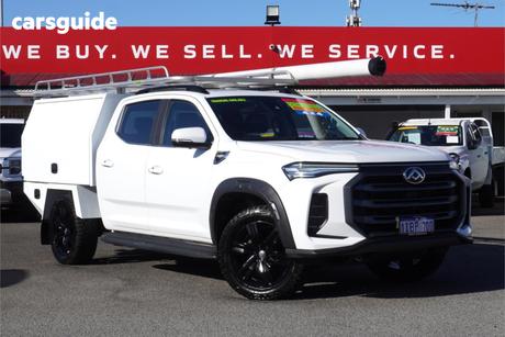 White 2023 LDV T60 Double Cab Utility Max Luxe (4X4)