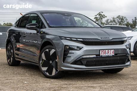 Grey 2026 Skoda Enyaq Coupe Rs