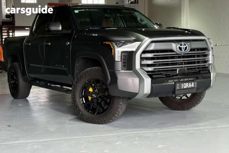Grey 2023 Toyota Tundra Dual Cab Pick-up Limited