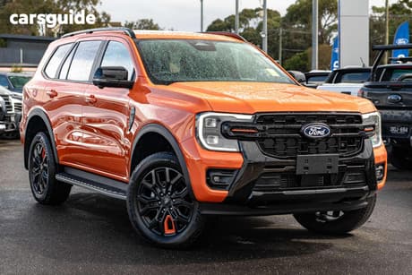 Orange 2026 Ford Everest Wagon Wildtrak (4Wd)
