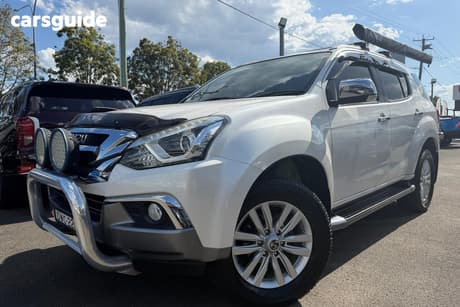 White 2018 Isuzu MU-X Wagon Ls-T (4X4)