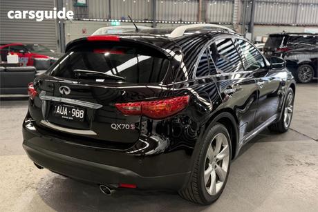 Black 2017 Infiniti QX70 SUV S51