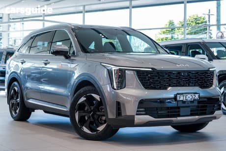 Grey 2025 Kia Sorento Wagon Gt-Line Hev Fwd