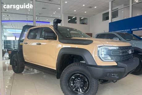 Beige 2026 Ford Ranger Dual Cab Chassis Super Duty (4X4)