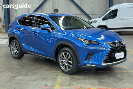 Blue 2017 Lexus NX SUV