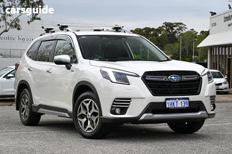 White 2021 Subaru Forester Wagon Hybrid L (Awd)