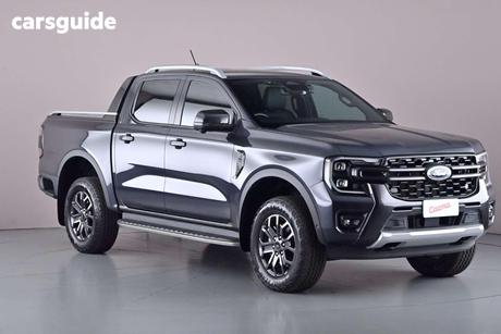 Grey 2023 Ford Ranger Double Cab Pick Up Wildtrak 3.0 (4X4)