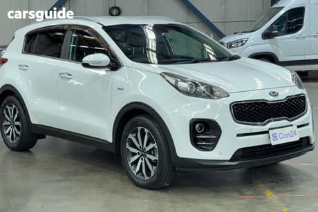 White 2016 Kia Sportage Wagon Sli (Awd)