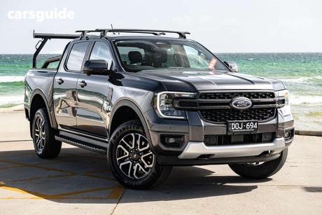 Grey 2025 Ford Ranger Double Cab Pick Up Sport 2.0 (4X4)