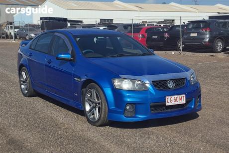 Blue 2010 Holden Commodore Sedan Sv6