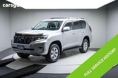 Silver 2019 Toyota Landcruiser Prado Wagon Gxl (4X4)