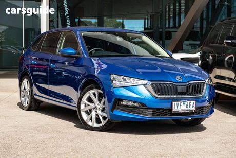 Blue 2023 Skoda Scala Hatchback Ambition 85Tsi