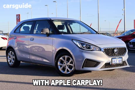Silver 2021 MG MG3 Hatchback Core
