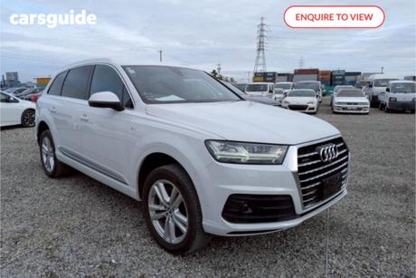 White 2016 Audi Q7 SUV 3.0 TFSI QUATTRO S-LINE PACKAGE