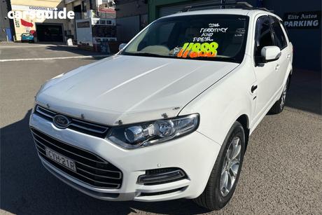 White 2014 Ford Territory Wagon Titanium (4X4)