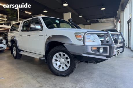 White 2007 Mazda BT-50 Dual Cab Pick-up B3000 Sdx (4X4)