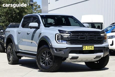 Grey 2025 Ford Ranger Double Cab Pick Up Raptor 3.0 (4X4)