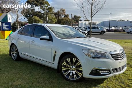White 2014 Holden Calais Sedan