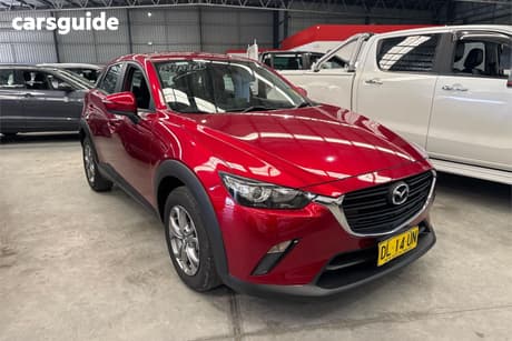 Red 2024 Mazda CX-3 Wagon G20 Sport