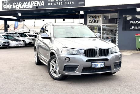Grey 2012 BMW X3 Wagon Xdrive 20D