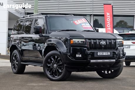 Black 2025 Toyota Landcruiser Prado Wagon Vx