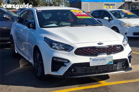 White 2021 Kia Cerato Hatchback Gt