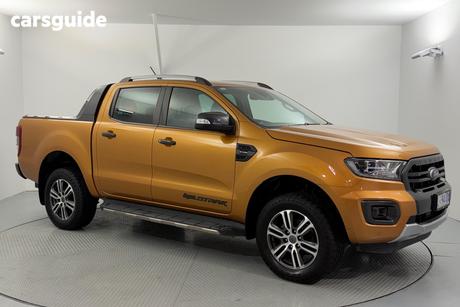 Orange 2021 Ford Ranger Double Cab Pick Up Wildtrak 2.0 (4X4)