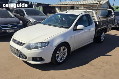 White 2012 Ford Falcon Cab Chassis Xr6