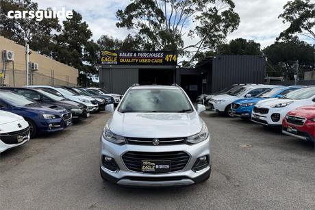 Silver 2017 Holden Trax Wagon Lt