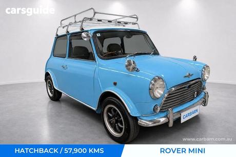 Blue 1999 Rover Mini Hatch 2D